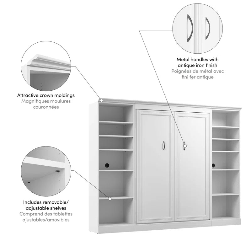 Alvaretta Murphy Bed with Storage Solutions