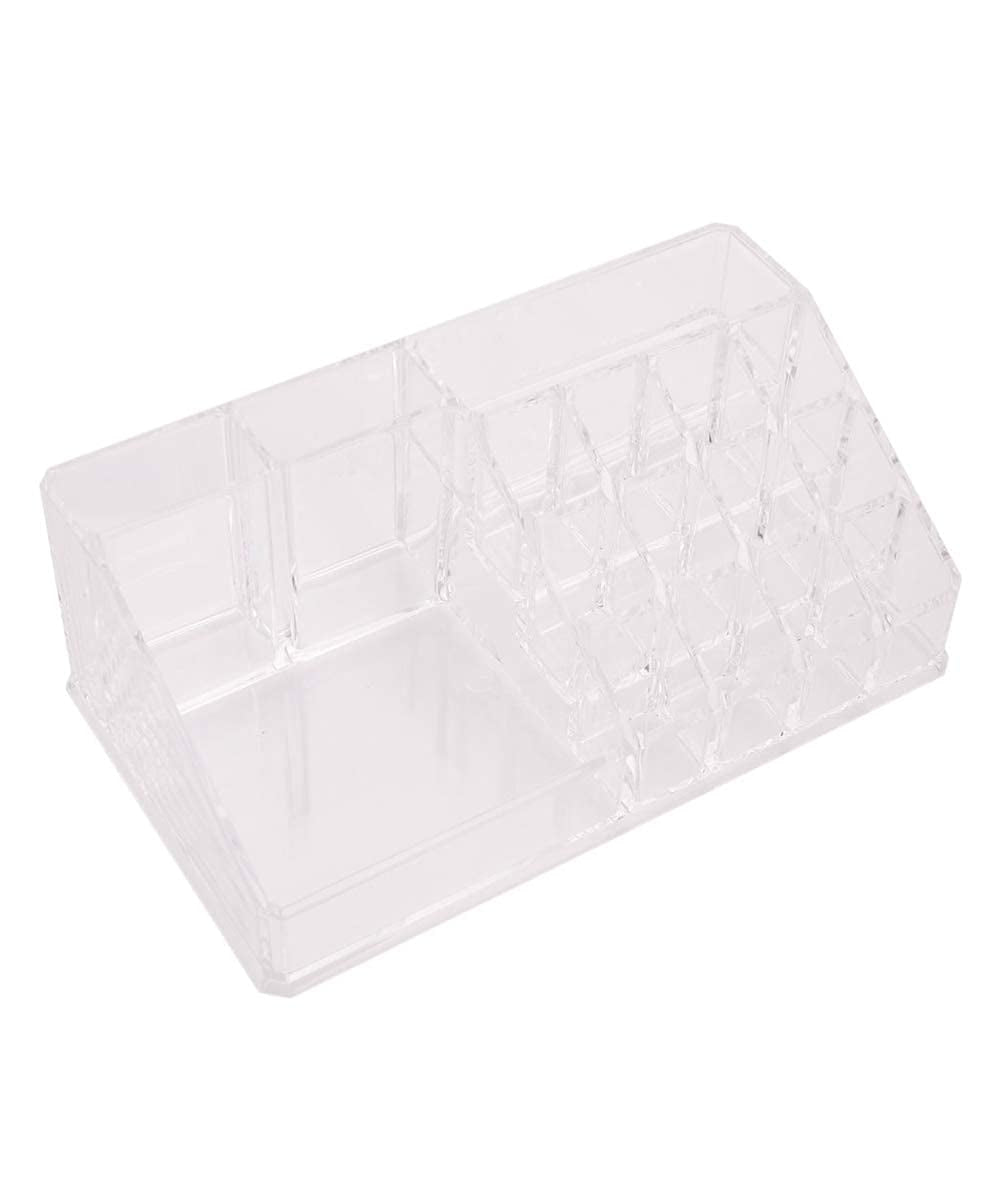 5-Drawer Acrylic Jewelry and Cosmetic Organizer with Rectangular Compartments and 3-Layer Drawers for Home Use