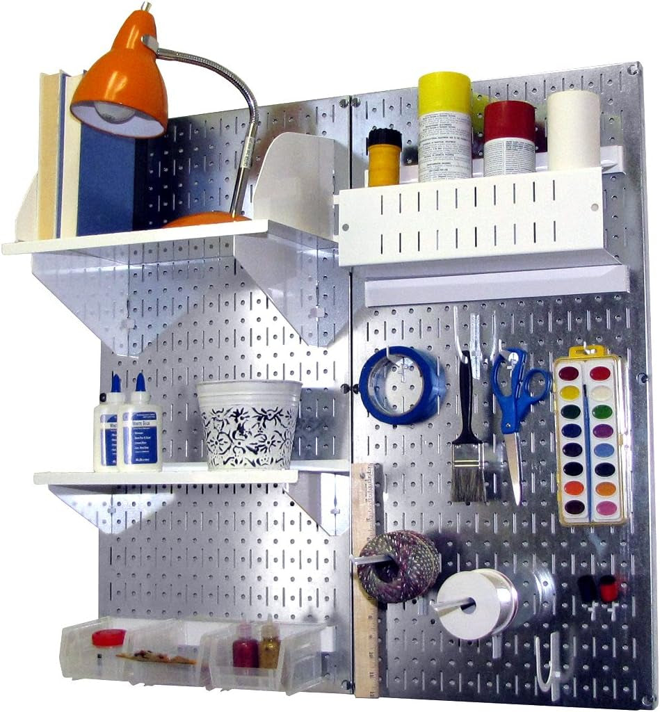 30-P-3232GV Galvanized Steel Pegboard Pack