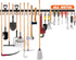 68" All Metal Garden Tool Organizer Wall Mount Garage Organizers and Storage with Hooks Tool Hangers for Shed