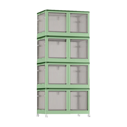 Storage Box Wardrobe Clothes Storage Box Toy Snack Storage Cabinet Household Folding Plastic Box Storage Box